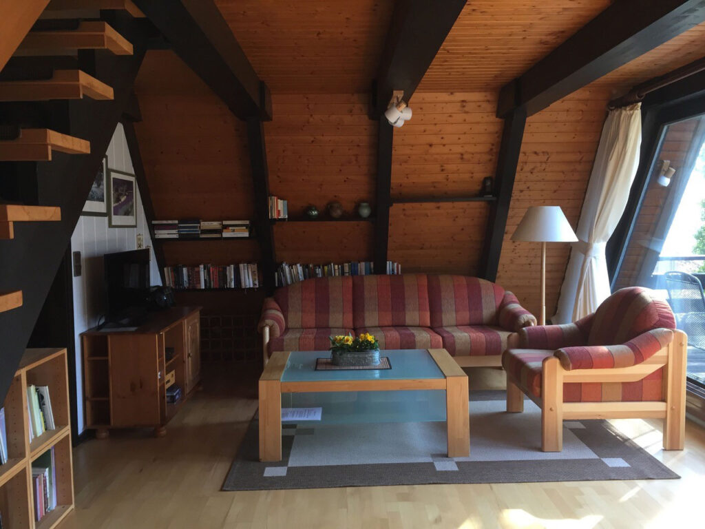 Wohnzimmer im FErienhaus Anebosweg 2 in Leinsweiler