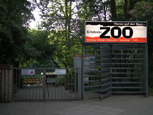 Zoo Landau Eingang